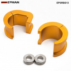 EPMAN 2PCS/SET Aluminium Steering Rack Bushes Drivers for S13 / 180sx EPSRBS13